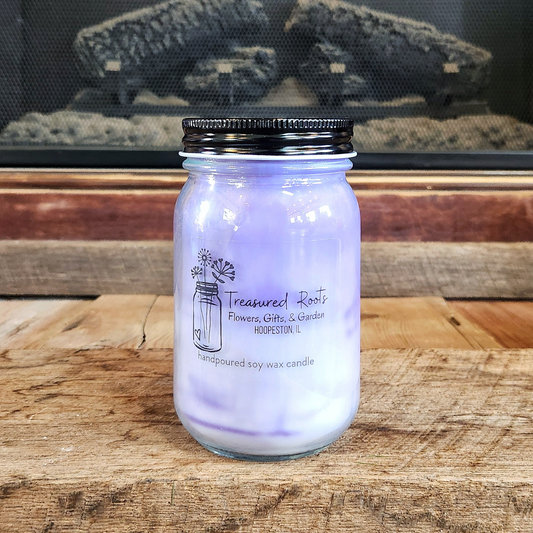 "Lilac" Soy Mason Jar Candle