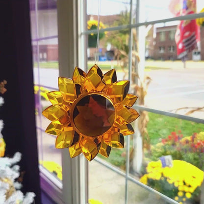 Sunrise Sunflower Suncatcher