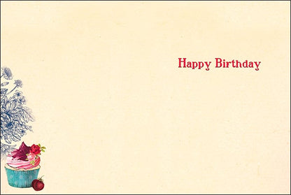 Birthday Card: You're a Beautiful Cupcake...Happy Birthday