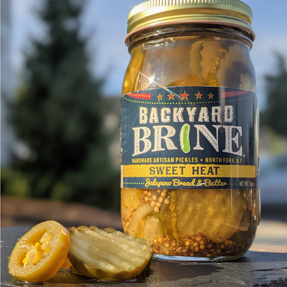 Sweet Heat Jalapeno Bread and Butter Pickles 16oz
