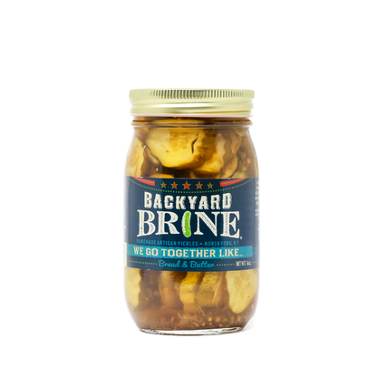 We Go Together Like... Bread and Butter Pickles 16oz